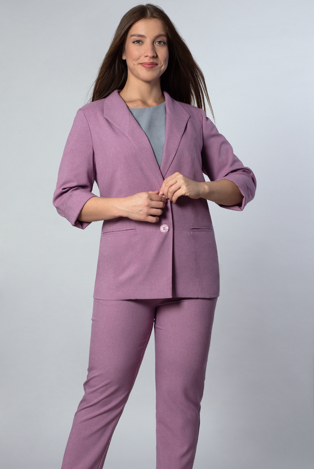 Жакет женский 4034АП, орхидея #259О044034АП