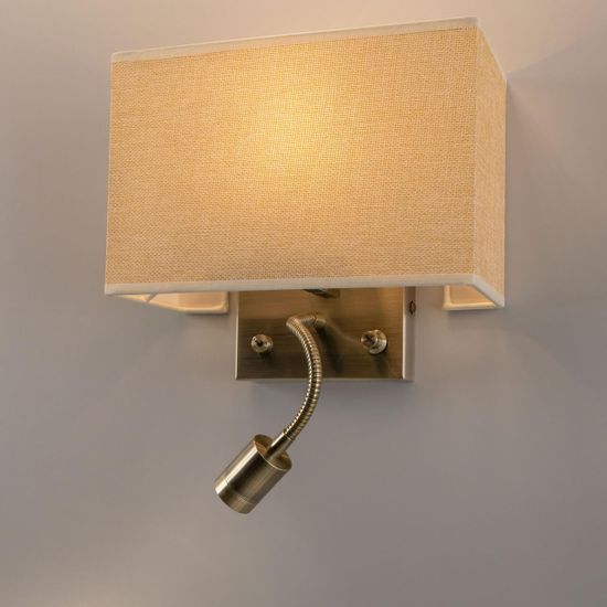 CL704303 Декарт Стар.Бронза+Песочный Св-к Настенный