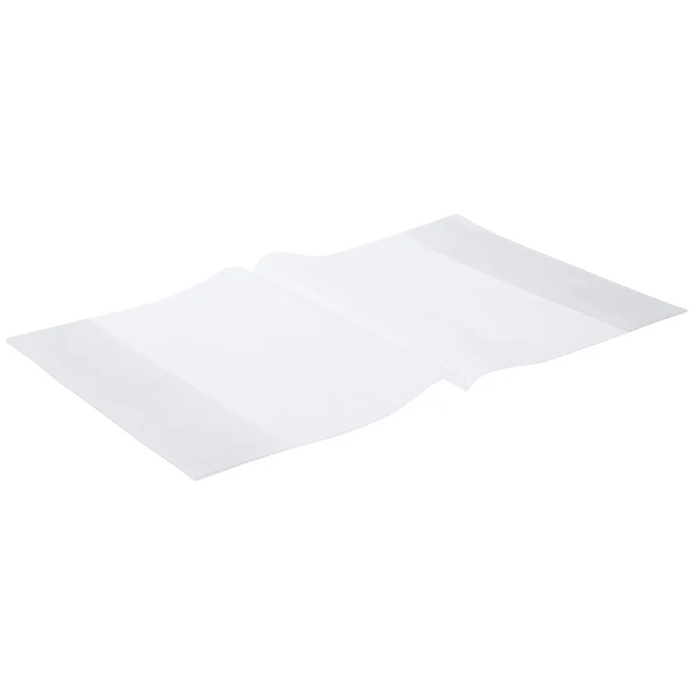 Мягкие прозрачные обложки для тетрадей, А5, 10 штук, MC-Basir, набор простых плотных школьных обложек на дневник, ПВХ