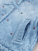 Куртка стеганая для девочки Next E25-109, Синий