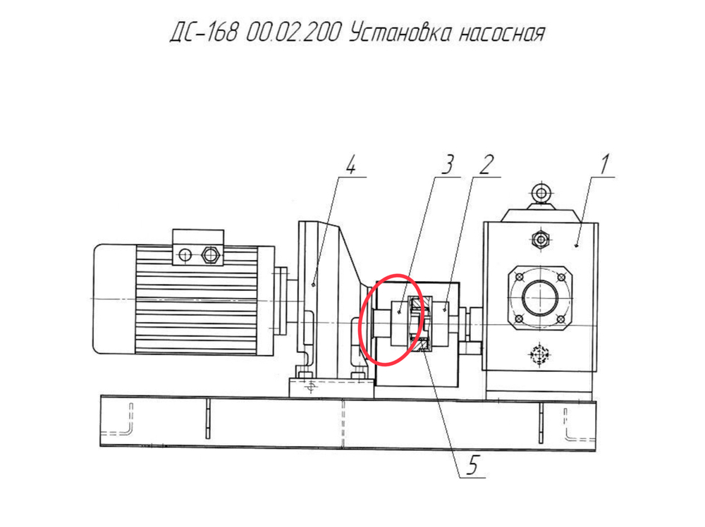 ДС-1853 45.07.005-05 Полумуфта (на приводе)