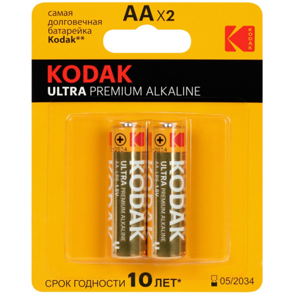 Батарейки Kodak LR6-2BL ULTRA PREMIUM Alkaline | Kodak