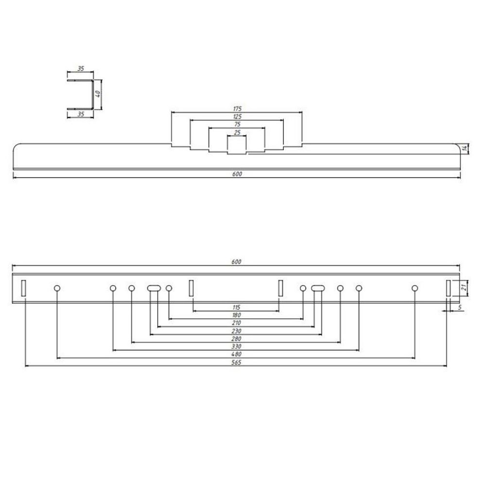 Комплект адаптеров Mastermann 600 под бандажную ленту
