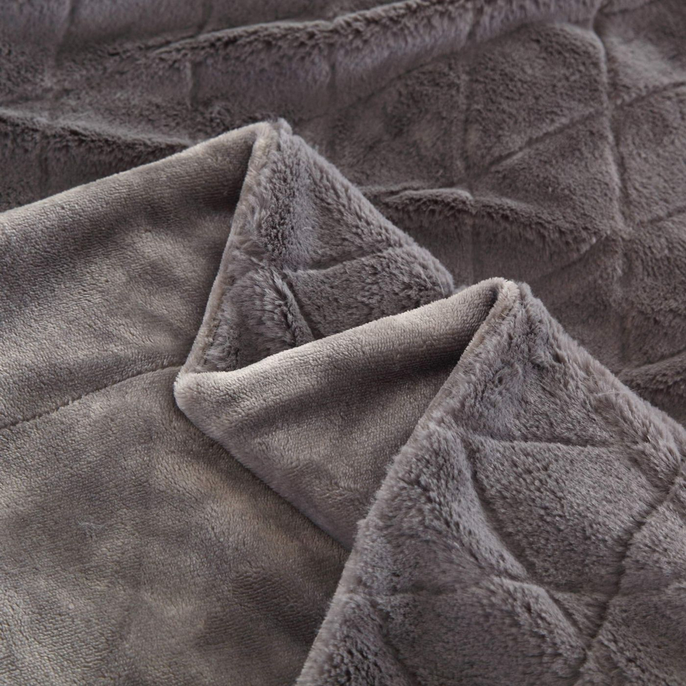 Плед 220х240 Sofi De MarkO Элайза серый