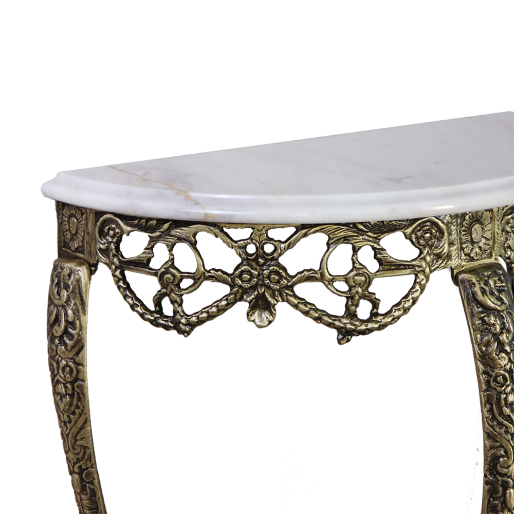 Bello De Bronze Консоль Мейа Луа, антик