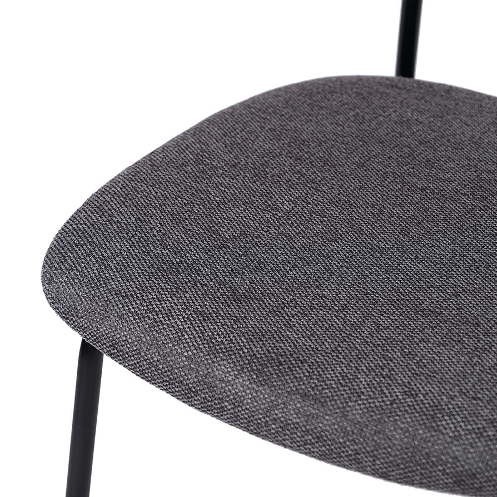 Стул Tilla, рогожка, дымчато-серый