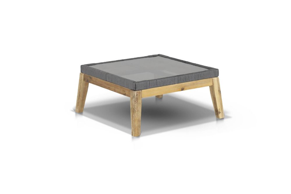 "Барселона" столик кофейный, деревянный каркас, акация