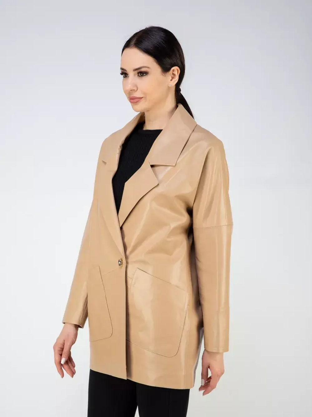 Куртка кожаная натуральная Турция пиджак