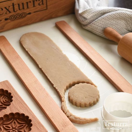 Палочки для раскатки теста (комплект 2 шт) 30х2 (толщина 1 см)