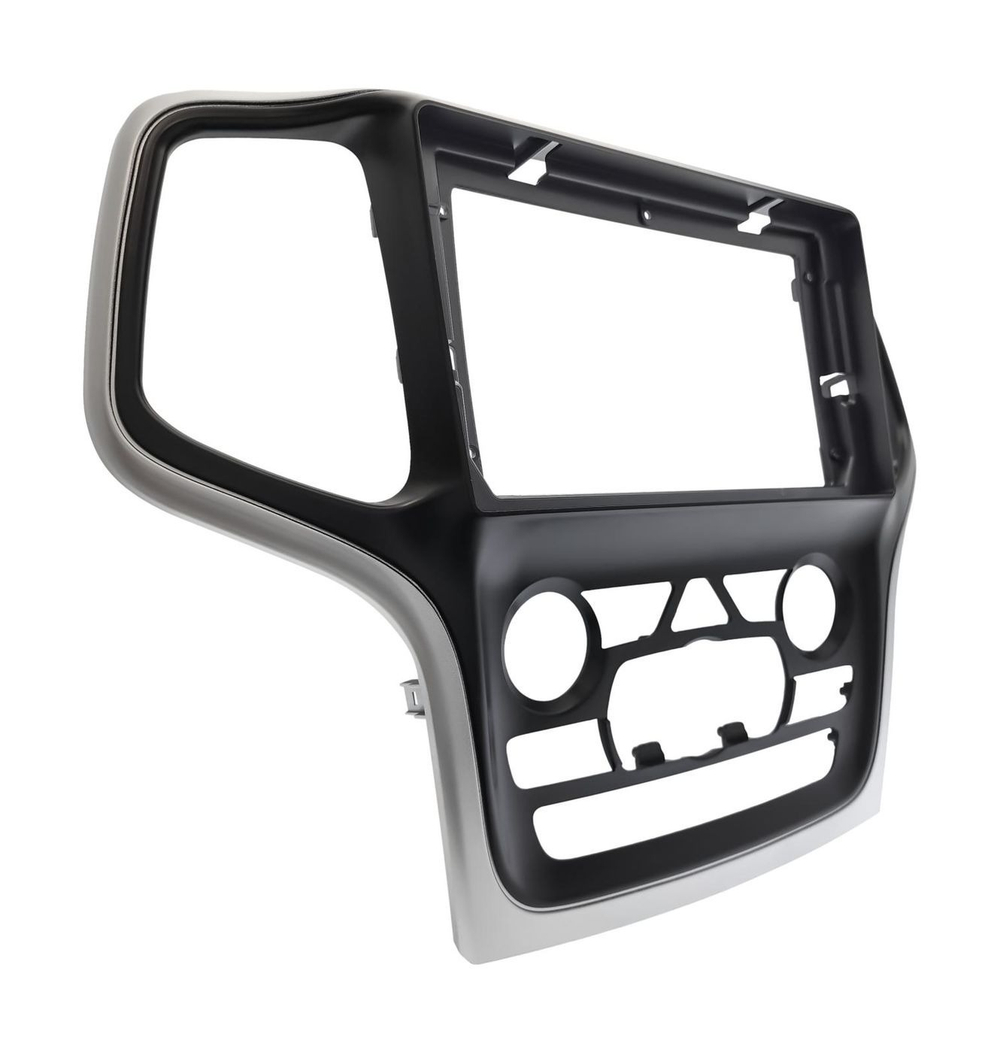 Комплект рамки с разъёмами 9" Jeep Grand Cherokee WK2 2013-2022 взамен 8.4" экрана (большая рамка) - Car-Smart 9564F4