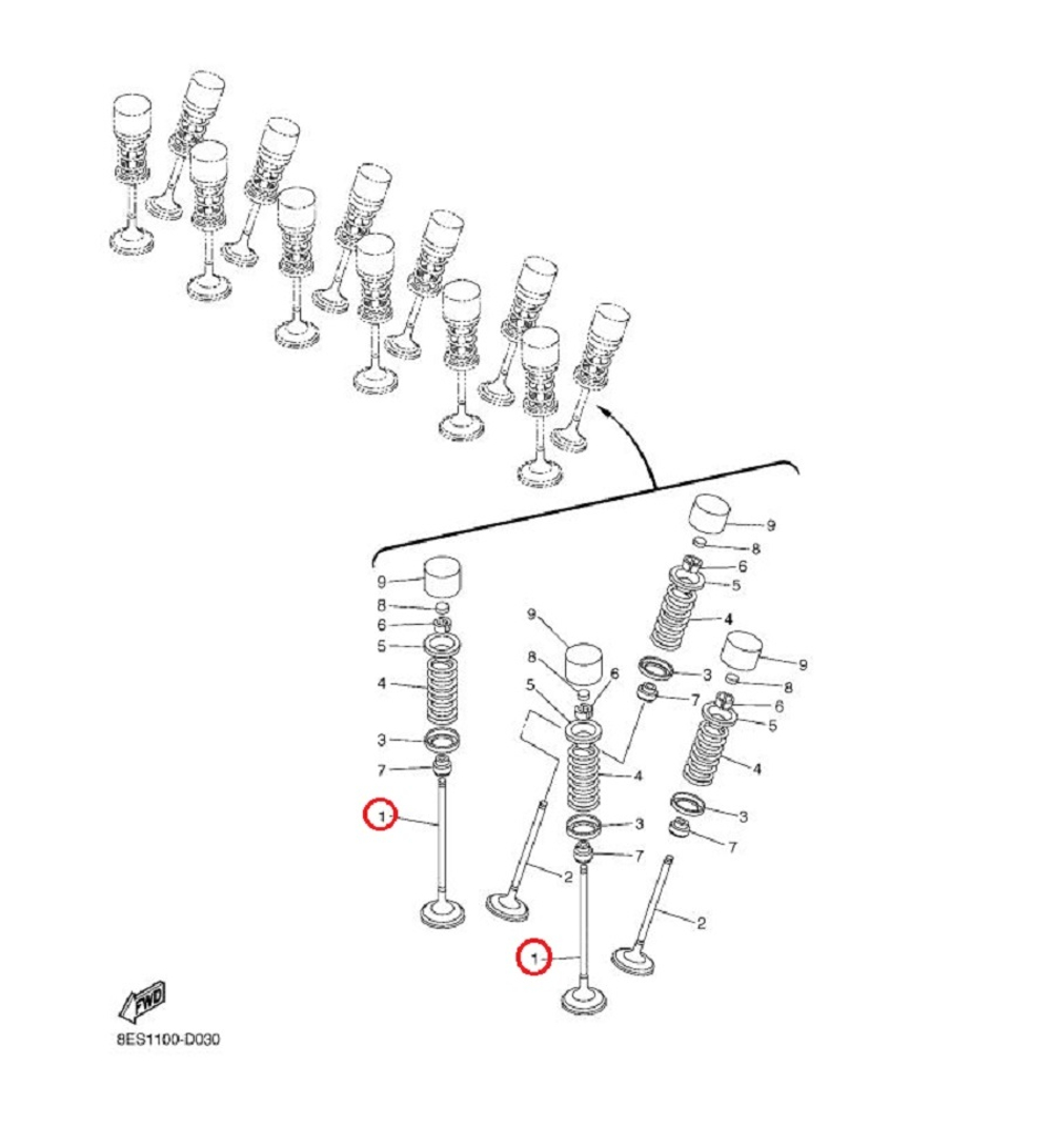 Клапан Впускной