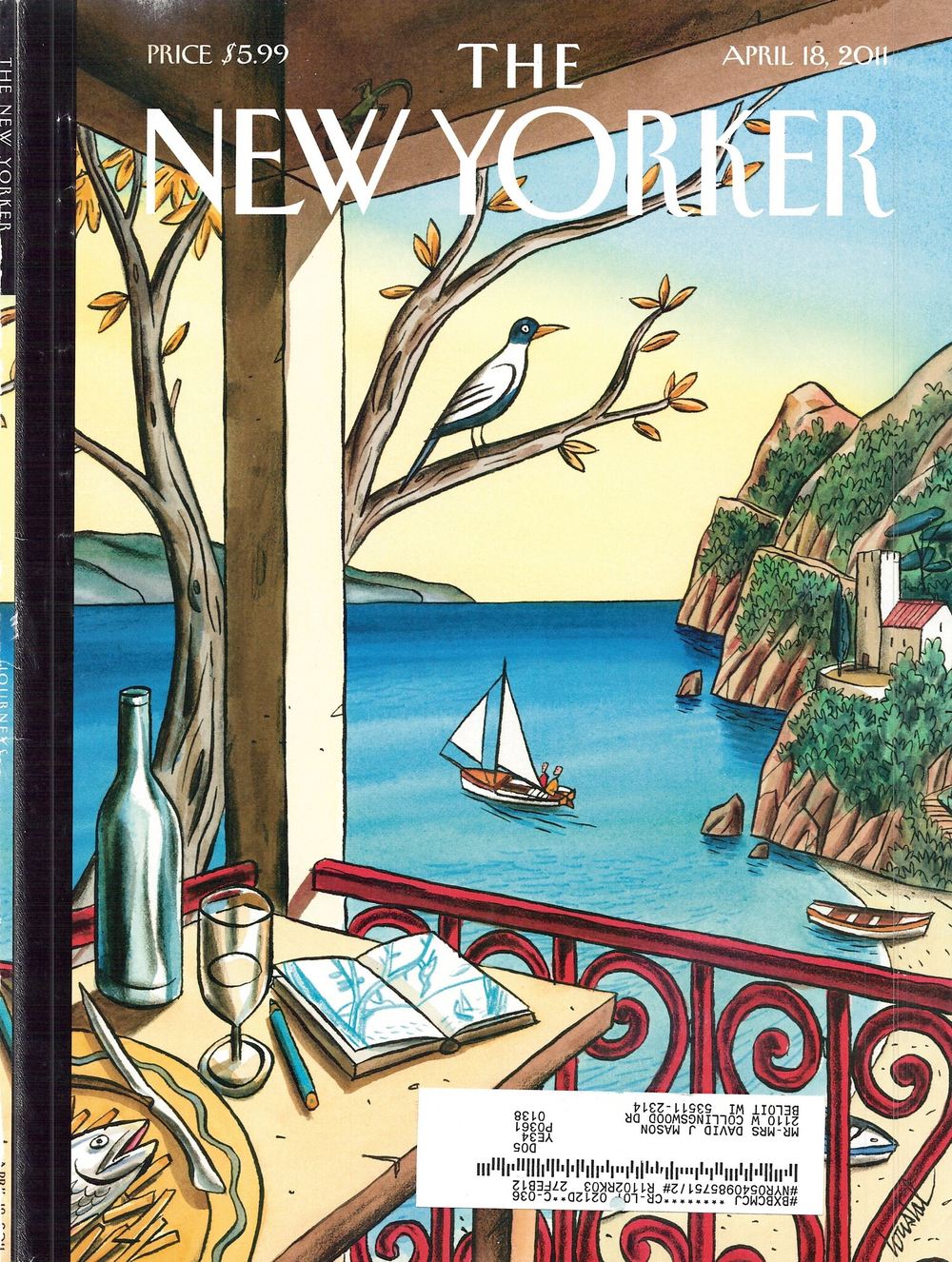 Журнал The New Yorker 18-04-2011, обложка