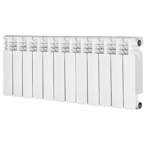 Радиатор биметаллический Radena CS 1000 200/100 боковое подключение белый 12 секций