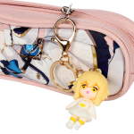 Пенал "Геншин Импакт" с брелоком, 22,5*7,5*6,5см, 4 дизайна микс, С-40288