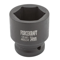 Головка ударная 3/4'', 34мм (6гр) FORCEKRAFT FK-46534