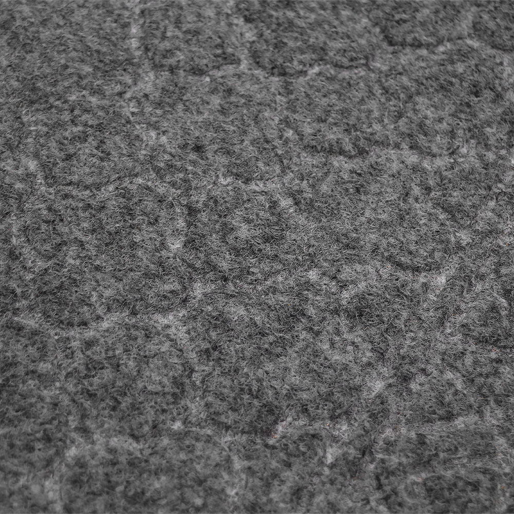 Коврик влаговпитывающий ворсовый 50*80см "Версаль", серый