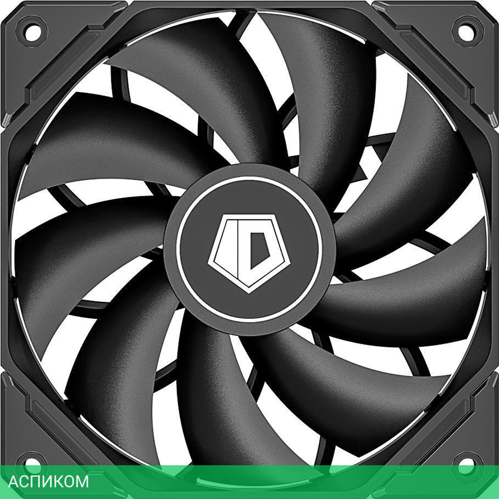 Вентилятор для корпуса ID-Cooling TF-12025-PRO Black