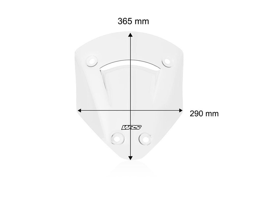 DU037T WRS SPORT CLEAR WINDSCREEN (MTS V2)