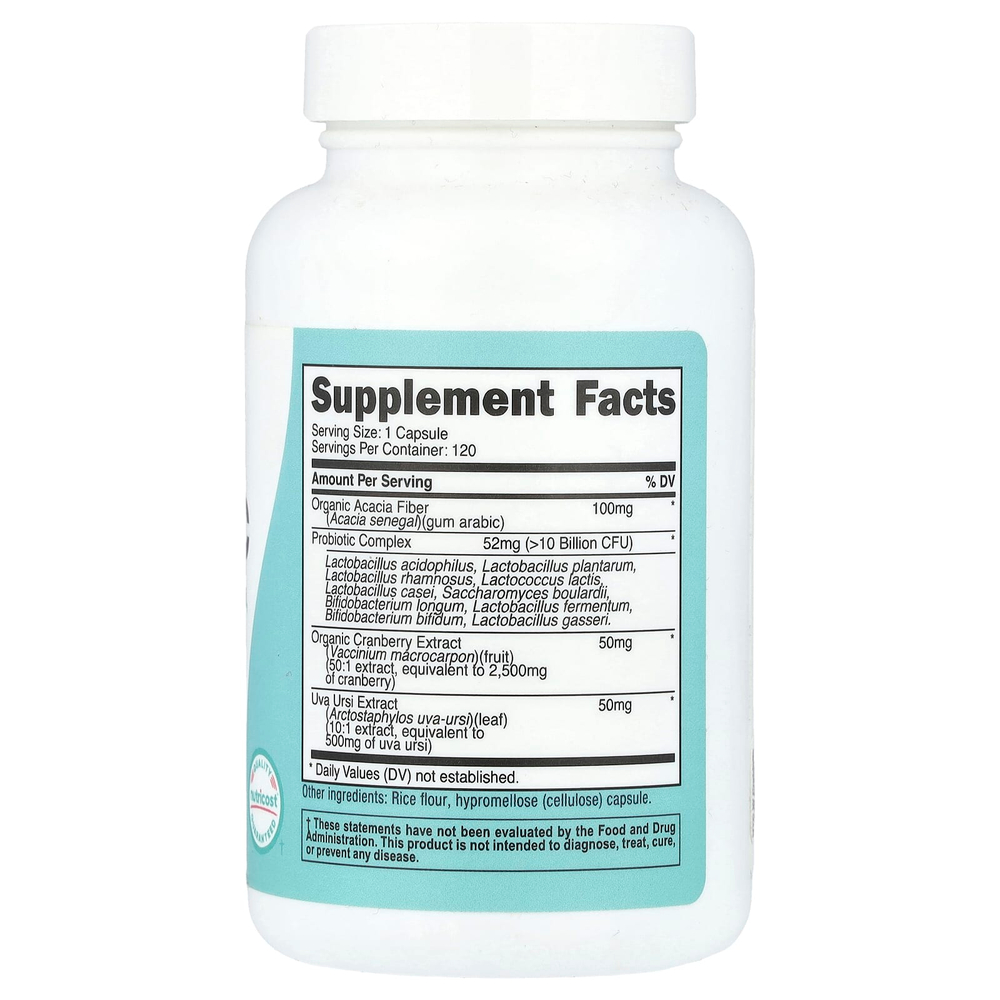 Nutricost, Женщины, пробиотик,> 10 млрд КОЕ, 120 капсул