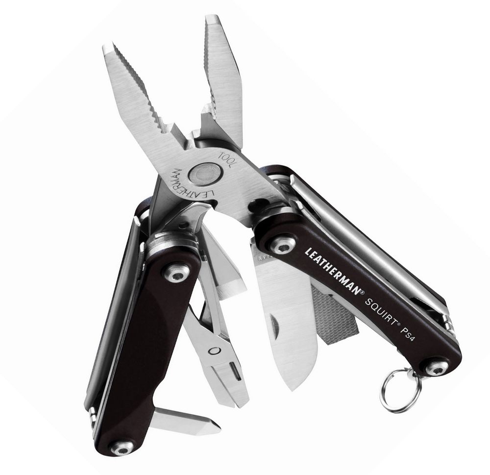 Leatherman Squirt PS4 Black 9 функций (831234)