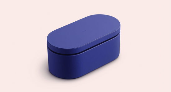 Фен Dyson Supersonic HD07, голубой/розовое золото + с подарочным чехлом UK