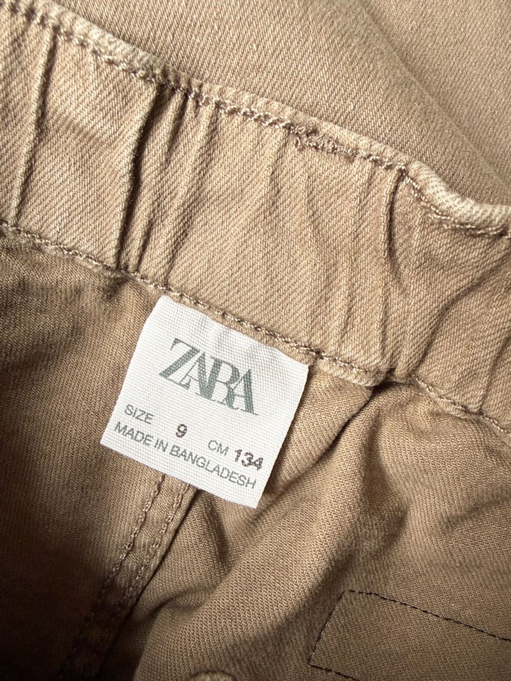 Брюки из денима Zara, 134