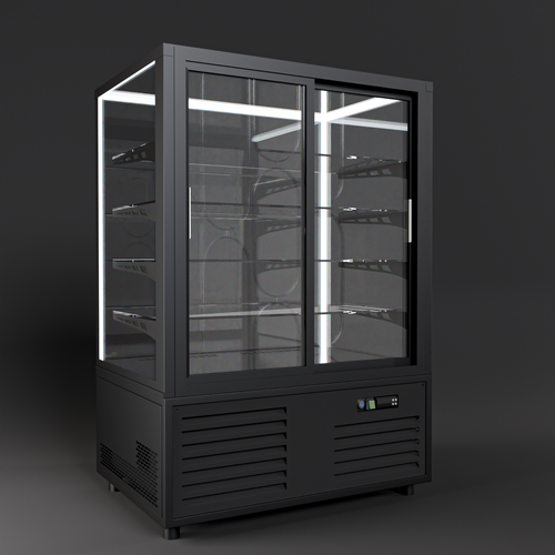 Напольная холодильная витрина Finist JOBS J-147-146, 4 полки