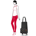 Сумка на колесиках foldabletrolley dots