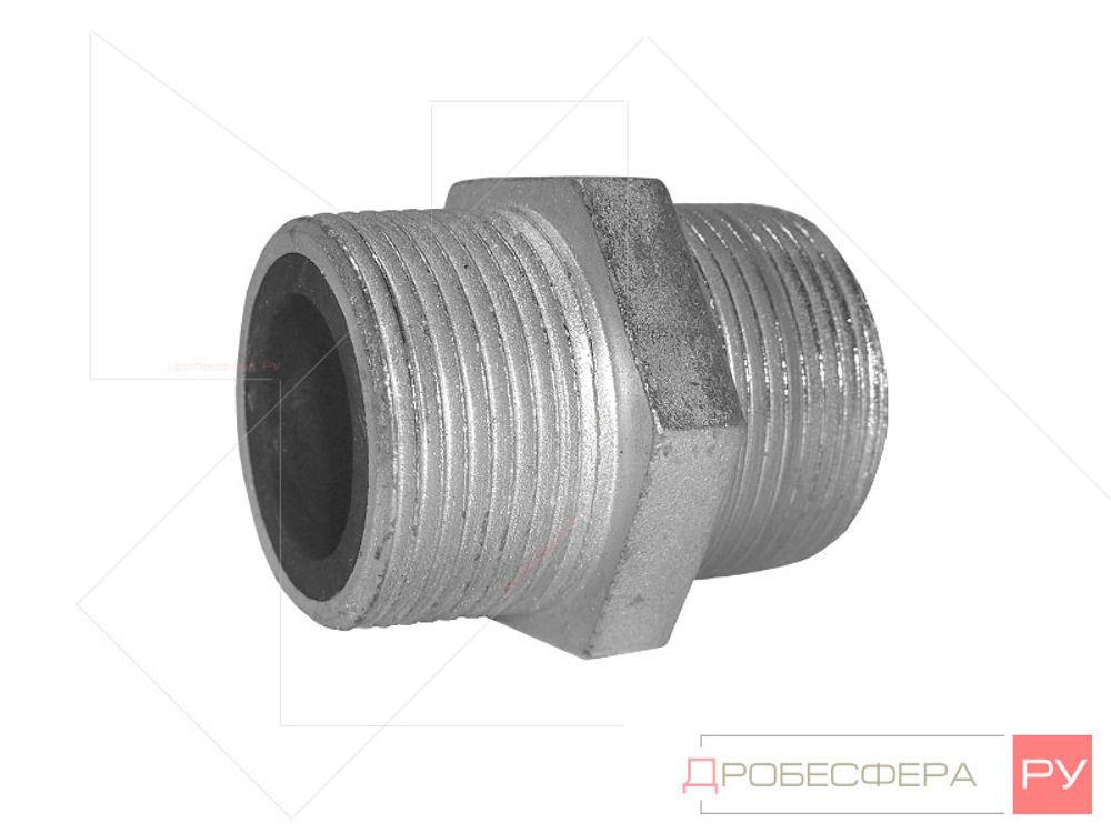 Ниппель обрезиненный 1-1/4&quot; ПП