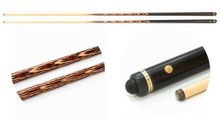 Кий / пирамида 1-pc &quot;Тюльпан&quot; (тюльпан, падук, мореный граб, граб) 20 запилов