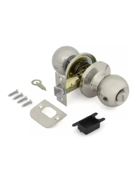 Ручка-защелка фиксатор ARSENAL 607 SN BK никель