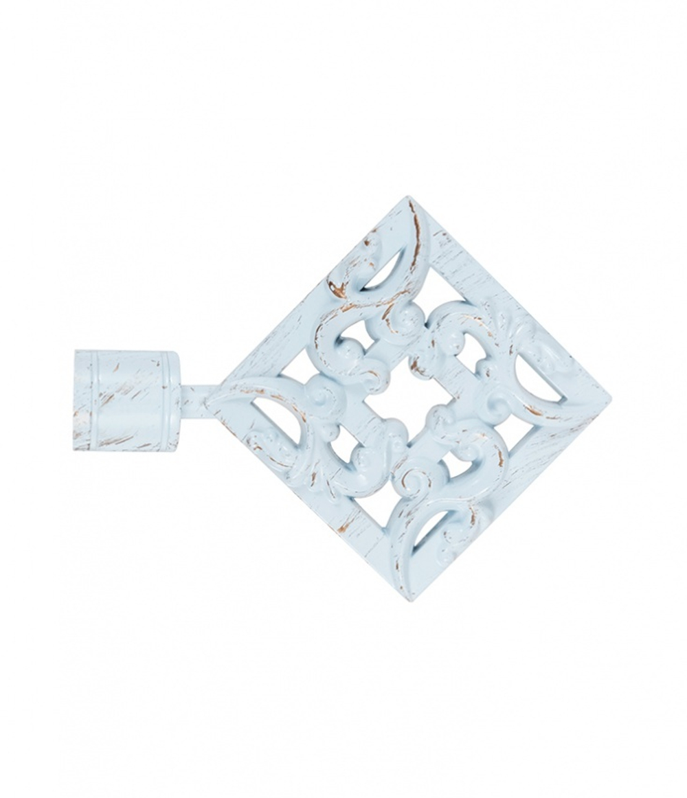 Наконечник для кованного карниза Вензель D 16/19