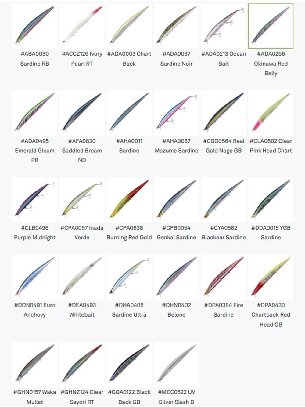 Воблер DUO Tide Minnow Slim 175 Flyer, DHA0405 Sardine Ultra, 175 мм, 29 г, тонущий, минноу