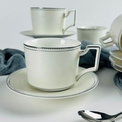 Lenardi 244-054 Чайный набор 12пр .280мл в под.уп.(х8)Фарфор