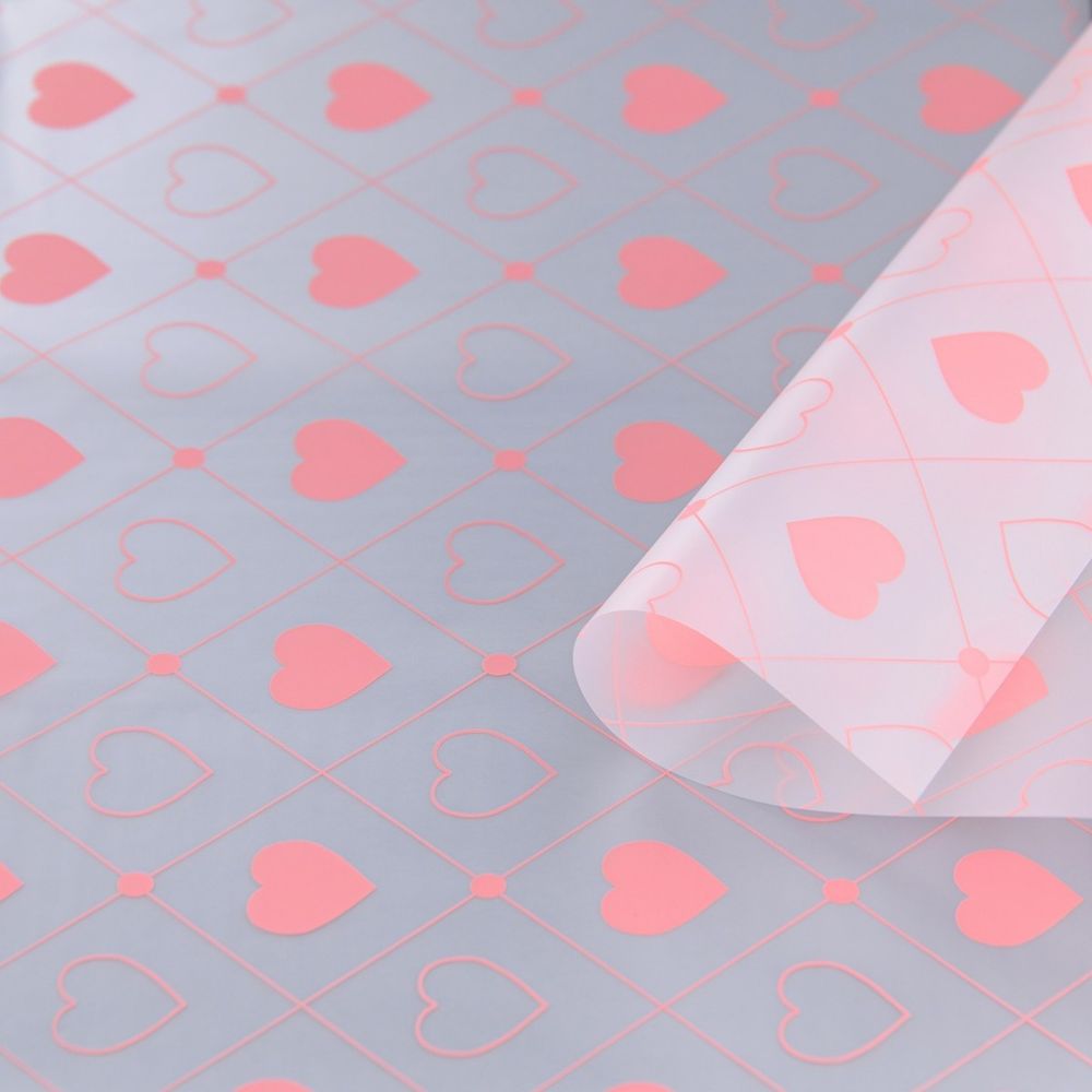 Лист &quot;Любовь&quot; 58*58/20шт ПЕРСИК