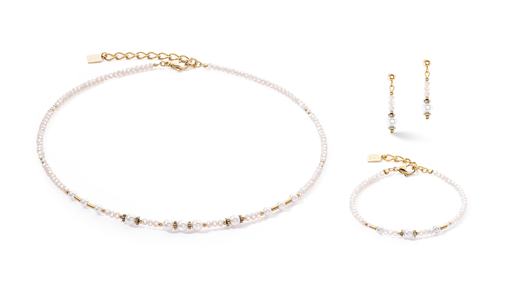 Серьги Coeur de Lion White 4434/21-1400