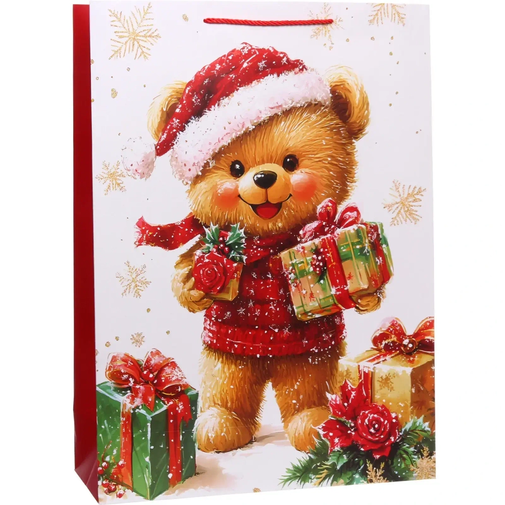 Пакет подарочный «Honey Bear» 40*55*1 см, микс