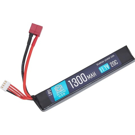 Аккумулятор BlueMAX 11.1-1300mah 20C AK-type (LiPo)(Т-кон)