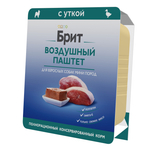 Brit Premium Воздушный паштет с уткой для взрослых собак мини пород 100 г