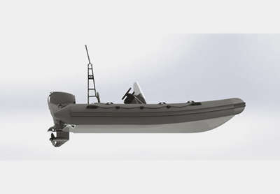 Лодка РИБ БУРЕВЕСТНИК 450 MAX