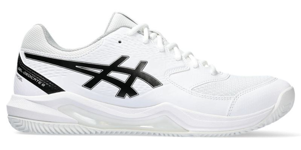 Мужские кросовки для Padel Asics Gel-Dedicate 8 Padel - white/black