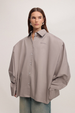 Рубашка О-силуэта