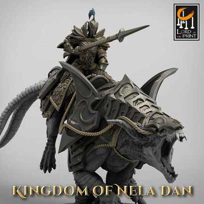 Эльф Полуэльфы Темные эльфы Дроу Воин Паладин Варвар Файтер Рыцарь на монстре миниатюра для dnd, днд, pathfinder, фентези, Настольная игра, НРИ, Варгейм, РПГ