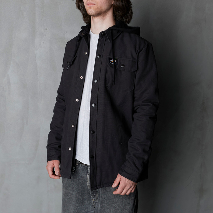 Куртка мужская Dickies Skateboarding Duck Shirt Jacket артикул:TJSK5-black - купить в магазине Дайс