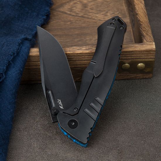 Нож Bestech BT2301D Keen II с клинком из стали CPM-S35VN, рукоять Damascus G10