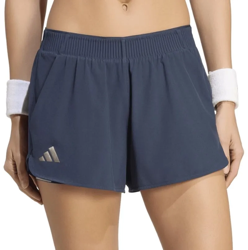 Женские Шорты теннисные Adidas Tennis Climacool Match - aurora ink