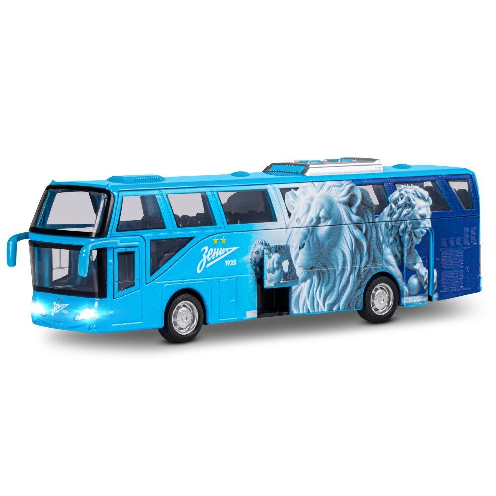 Модель Автобус ФК "Зенит" (металл) 20 см