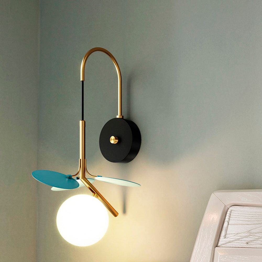 Настенный Светильник Light Of Matisse Blue W By Imperiumloft