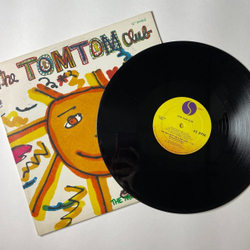 Винтажная виниловая пластинка LP The Tom Tom Club The Man With The 4 Way Hips (USA 1983) Maxi Single 45 RPM