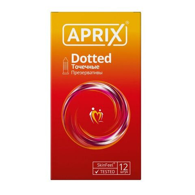 Презервативы APRIX Dotted точечные 12 шт.